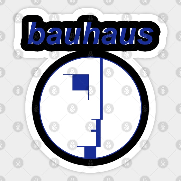 Vintage Bauhaus Band Sticker by TheDeadboys